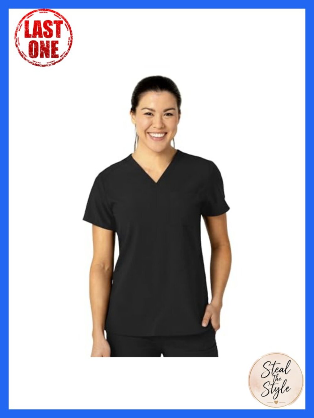 Flex-n-Reach V-Neck Scrub Top